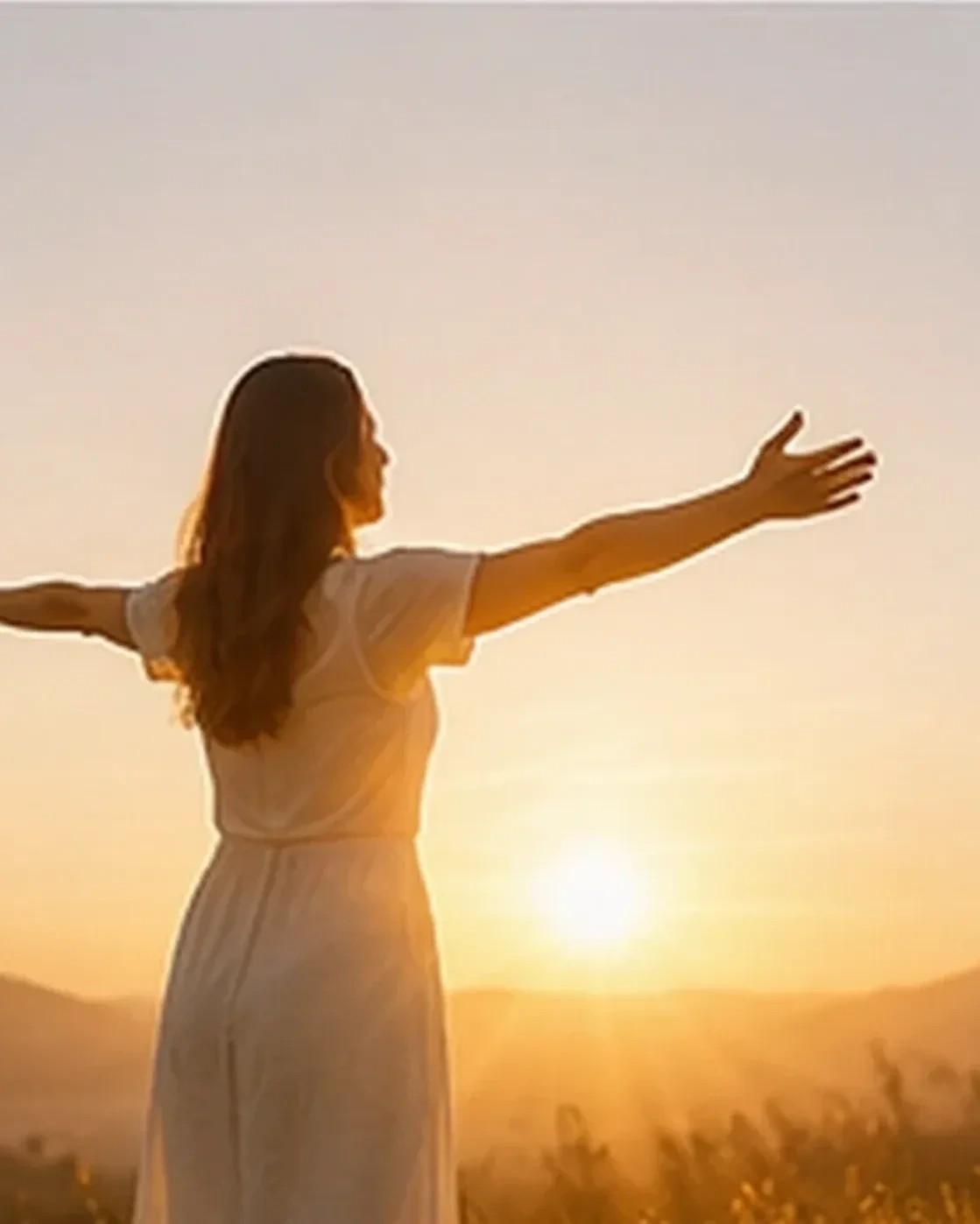 Pessoa em contato com o próprio caminho — Autoconhecimento Espiritual