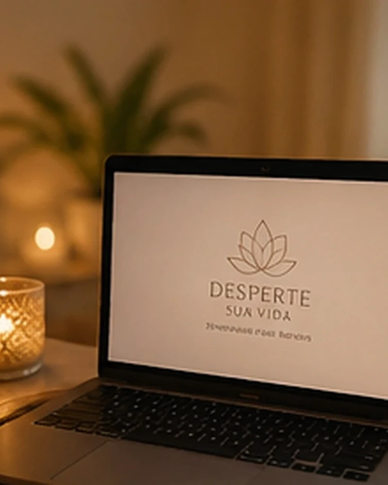 Érica Watanabe em espaço de atendimento online — Terapia Online Funciona para Emocional e Espiritual?