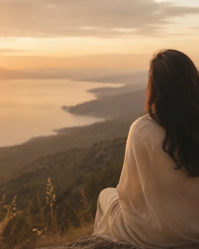 Horizonte representando vazio, sentido e direção — Vazio, Propósito e Crise Espiritual